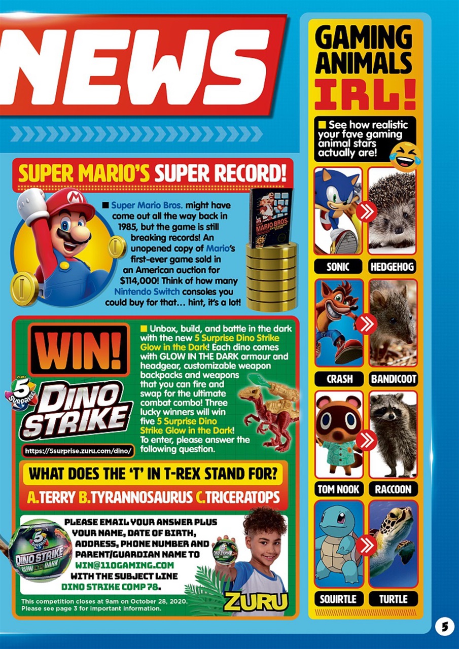 110% Gaming Preview Pages