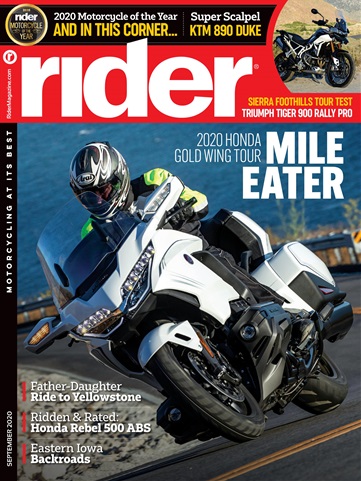 Rider Magazine issue September 2020 