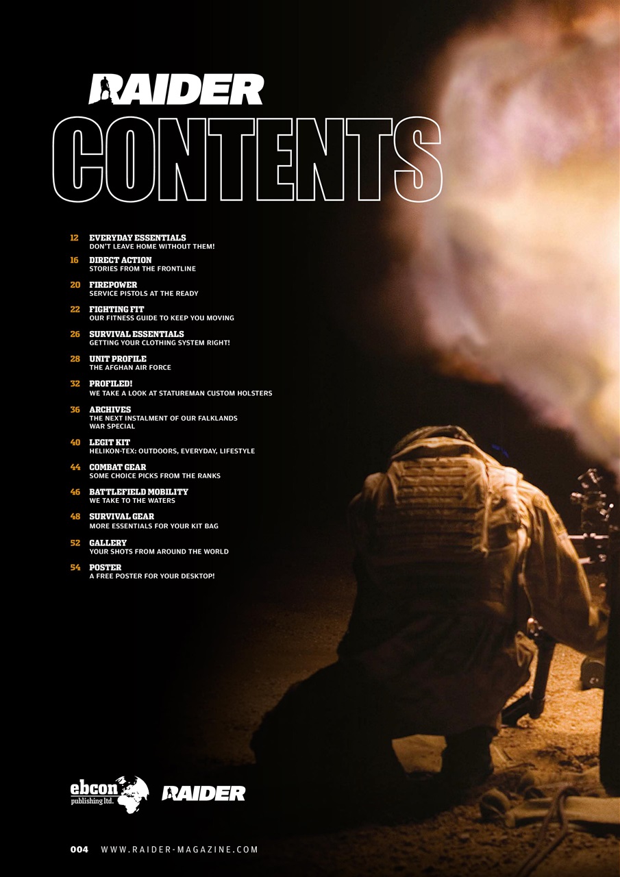 Raider Preview Pages
