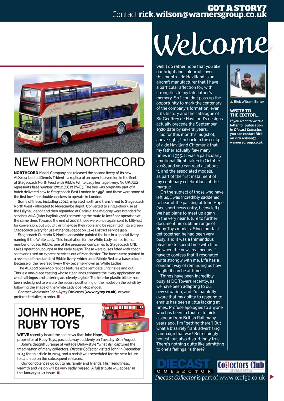 Diecast Collector Preview Pages