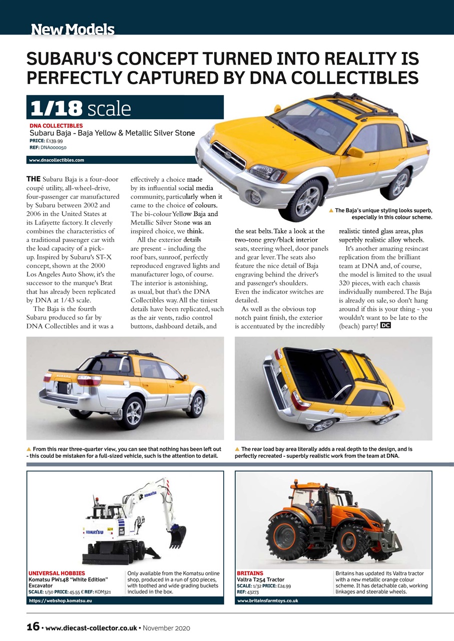 Diecast Collector Preview Pages
