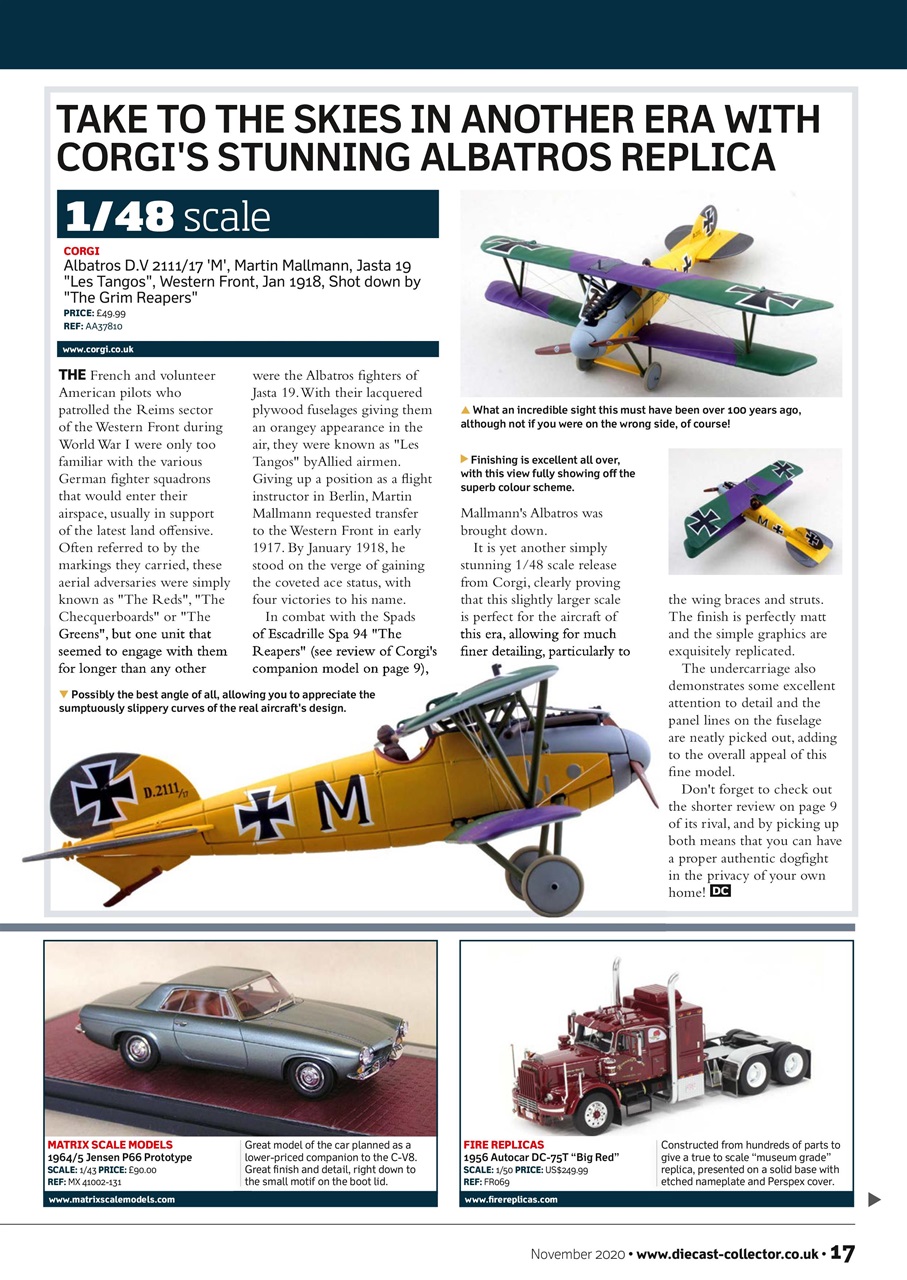 Diecast Collector Preview Pages