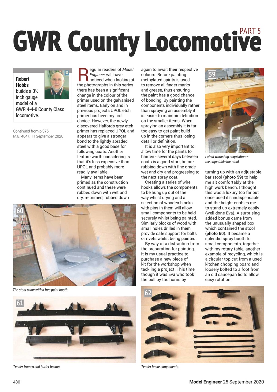 Model Engineer Preview Pages