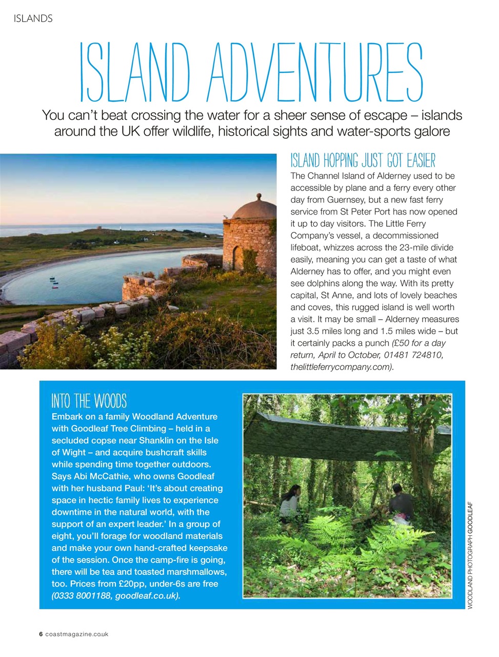 Saltwater Living Preview Pages