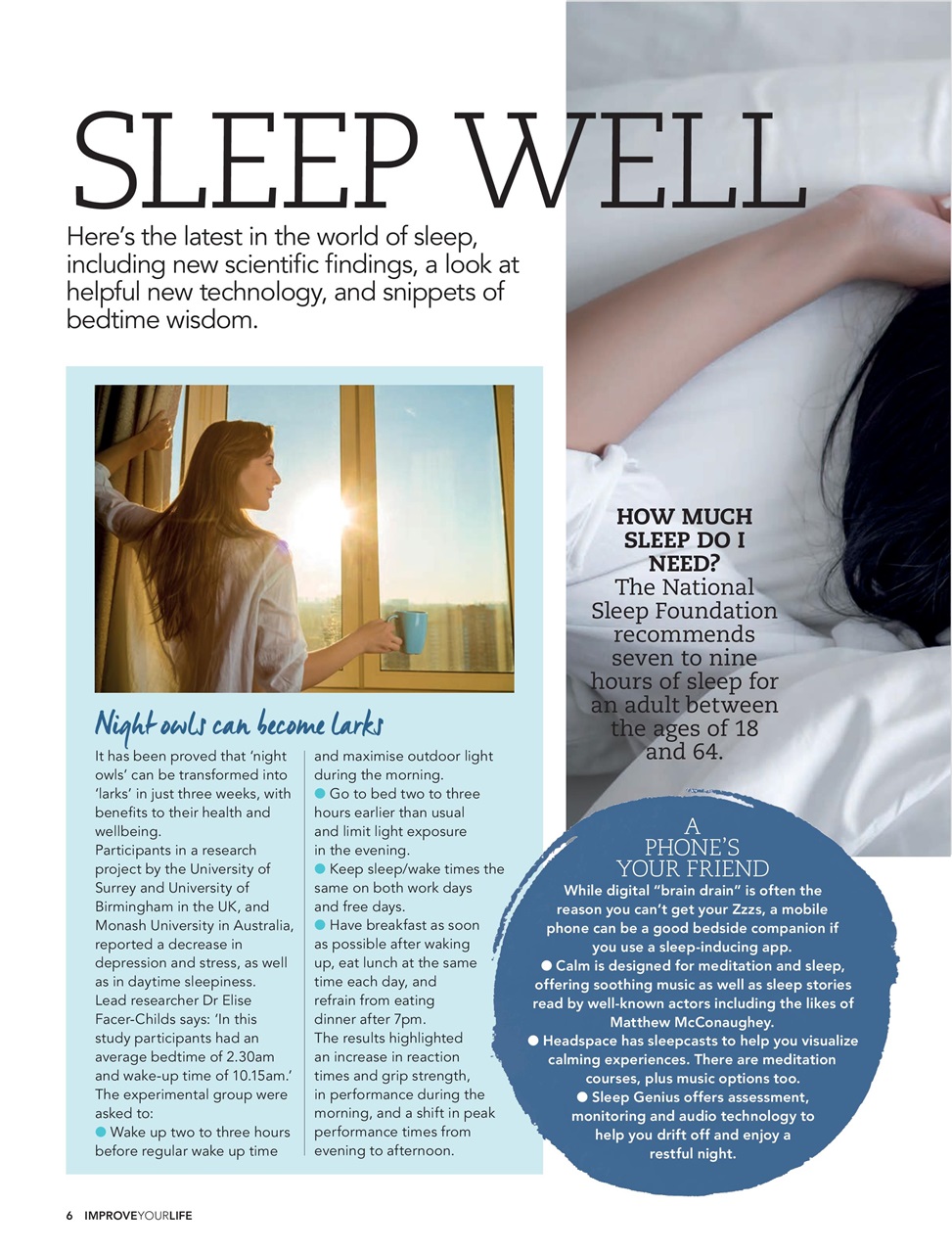 Improve Your Health Preview Pages