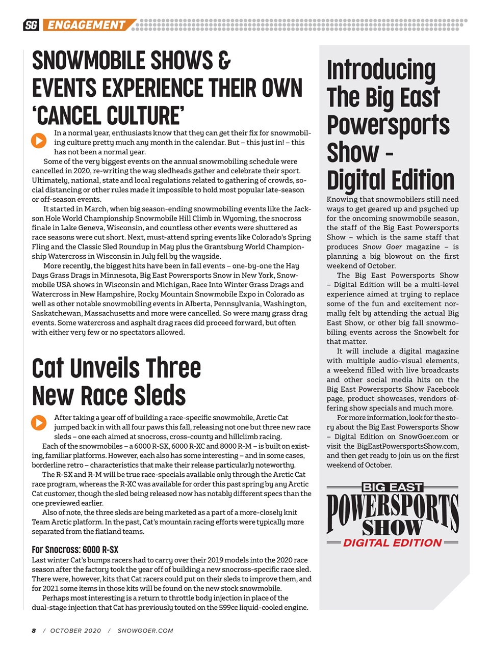 SnowGoer Preview Pages