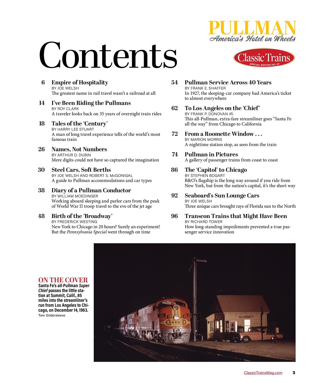 Classic Trains Preview Pages