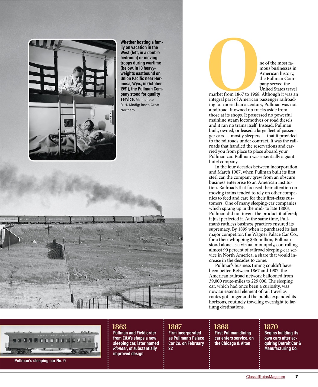 Classic Trains Preview Pages