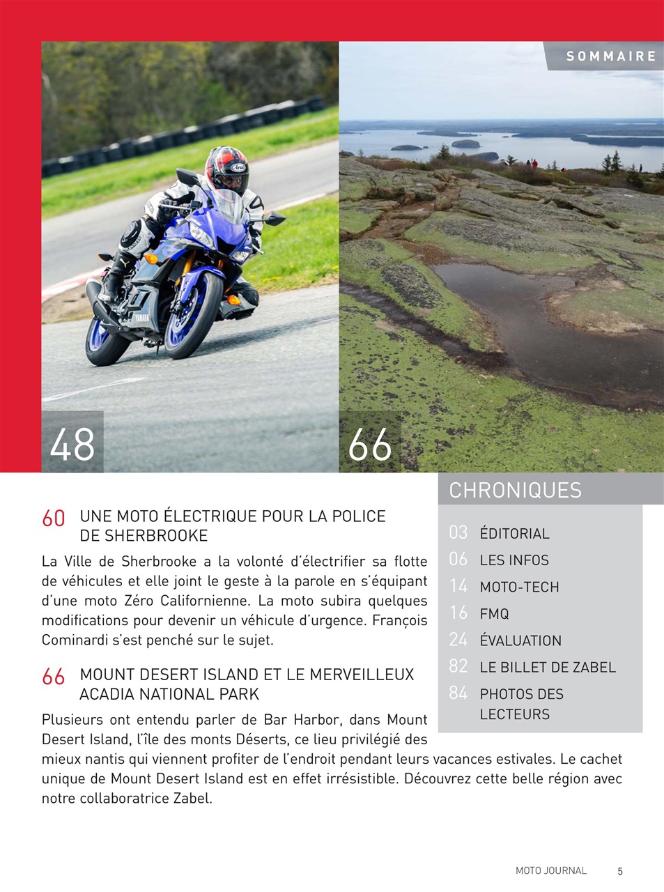 Moto Journal Preview Pages