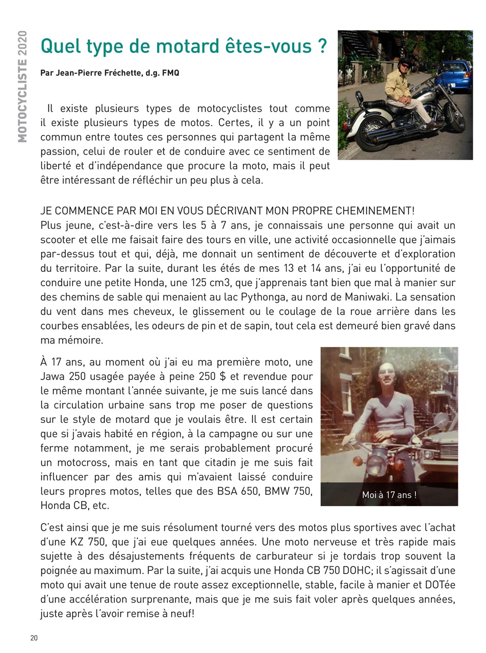 Moto Journal Preview Pages