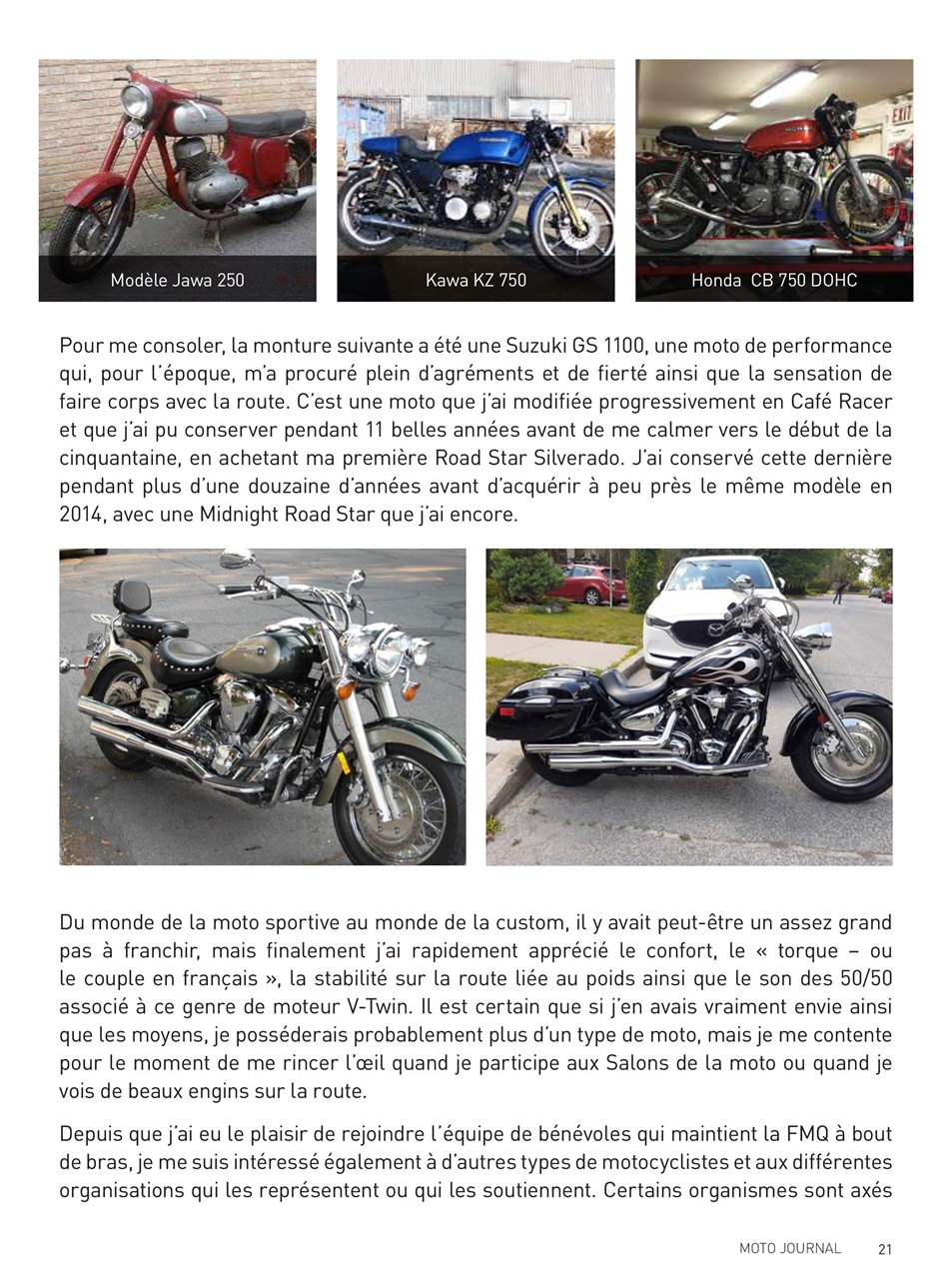 Moto Journal Preview Pages