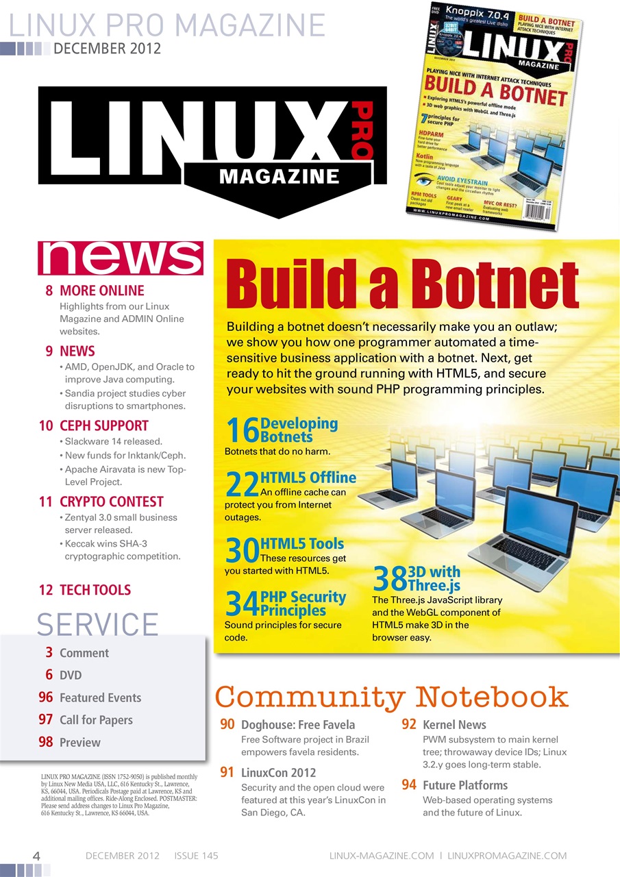 Linux Magazine Preview Pages