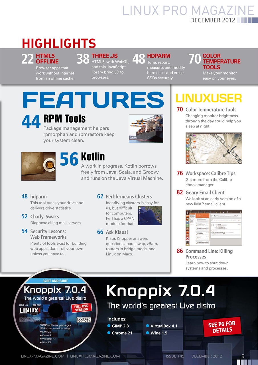 Linux Magazine Preview Pages
