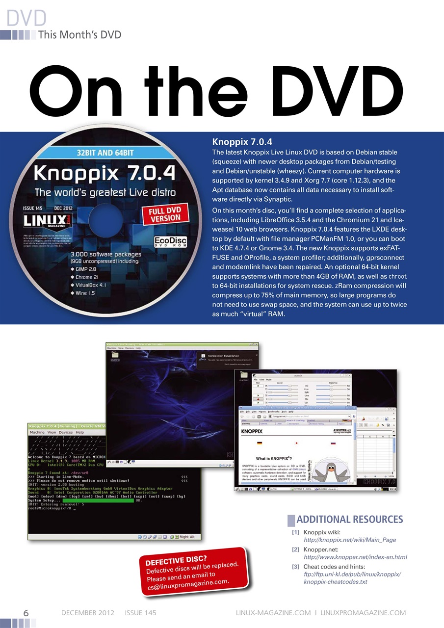 Linux Magazine Preview Pages