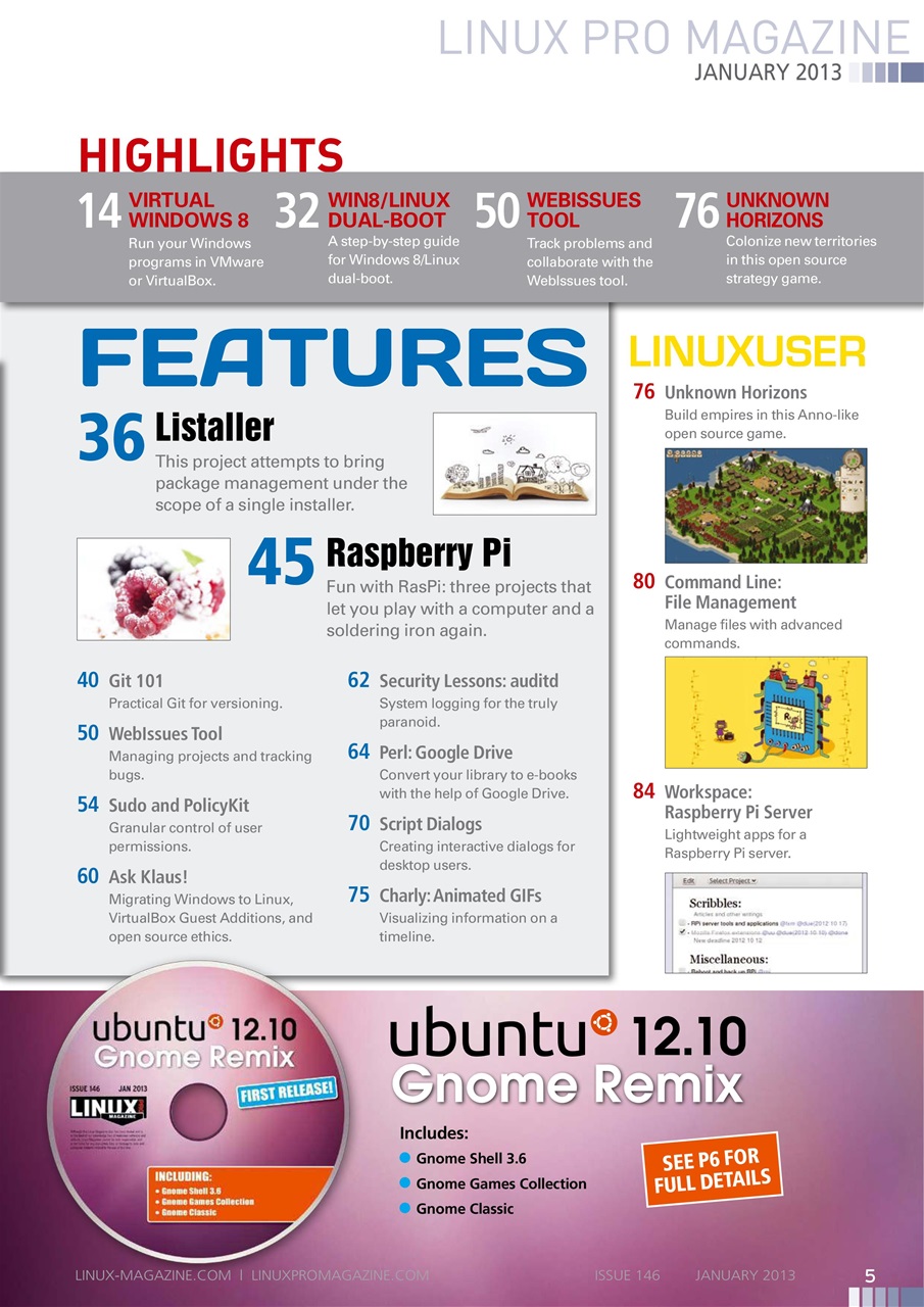 Linux Magazine Preview Pages