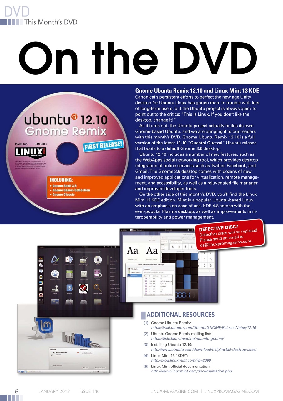Linux Magazine Preview Pages