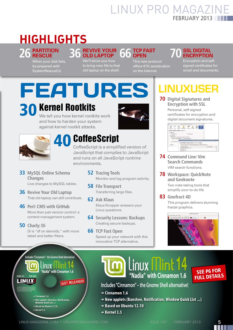 Linux Magazine Preview Pages