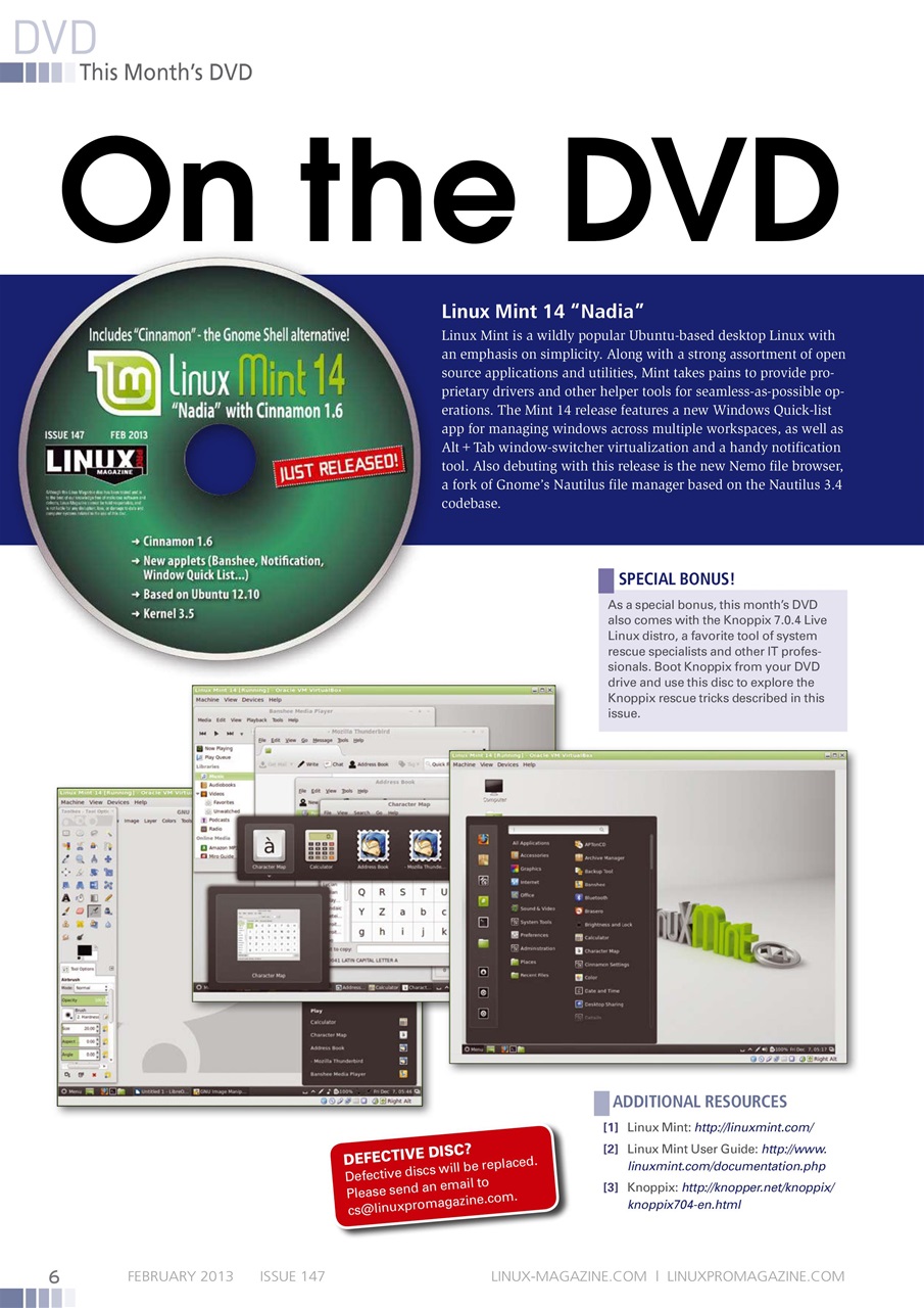 Linux Magazine Preview Pages