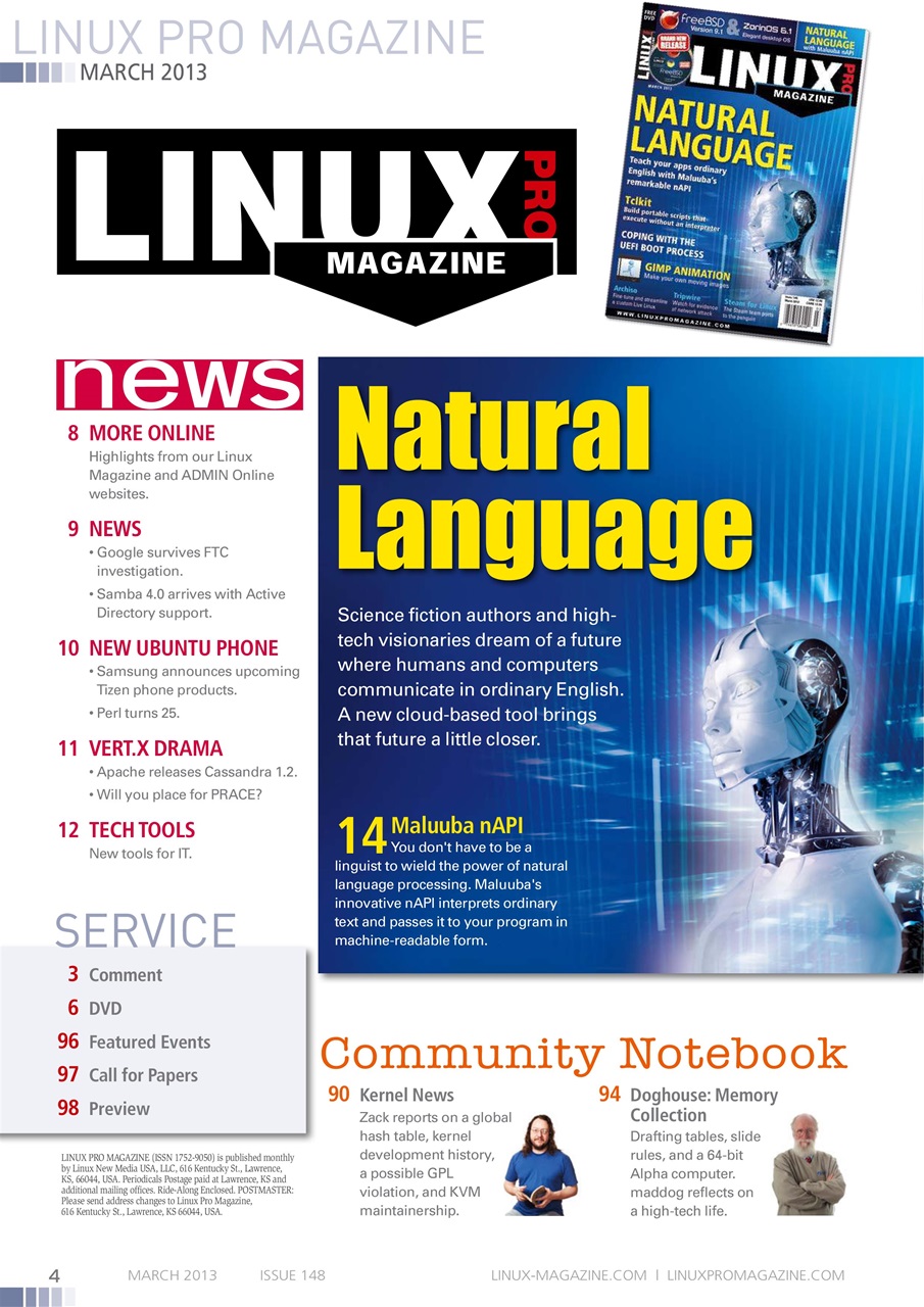 Linux Magazine Preview Pages