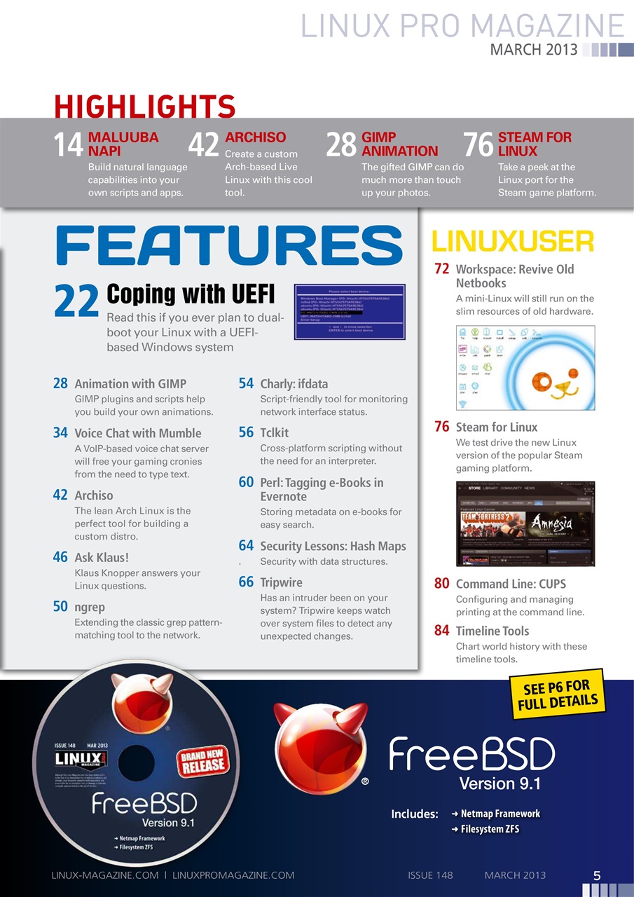 Linux Magazine Preview Pages