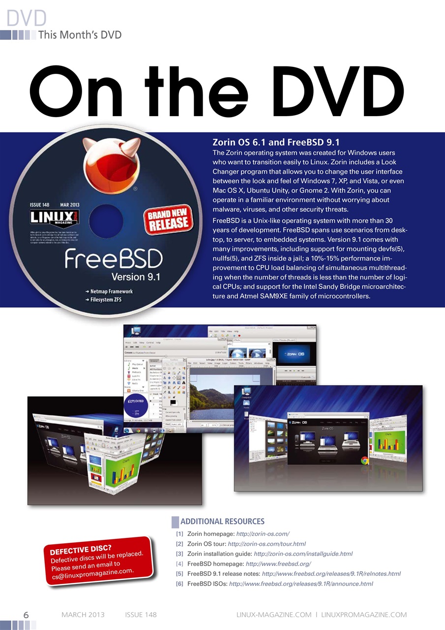 Linux Magazine Preview Pages