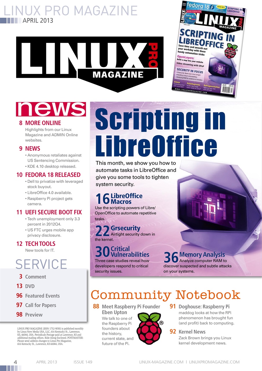 Linux Magazine Preview Pages