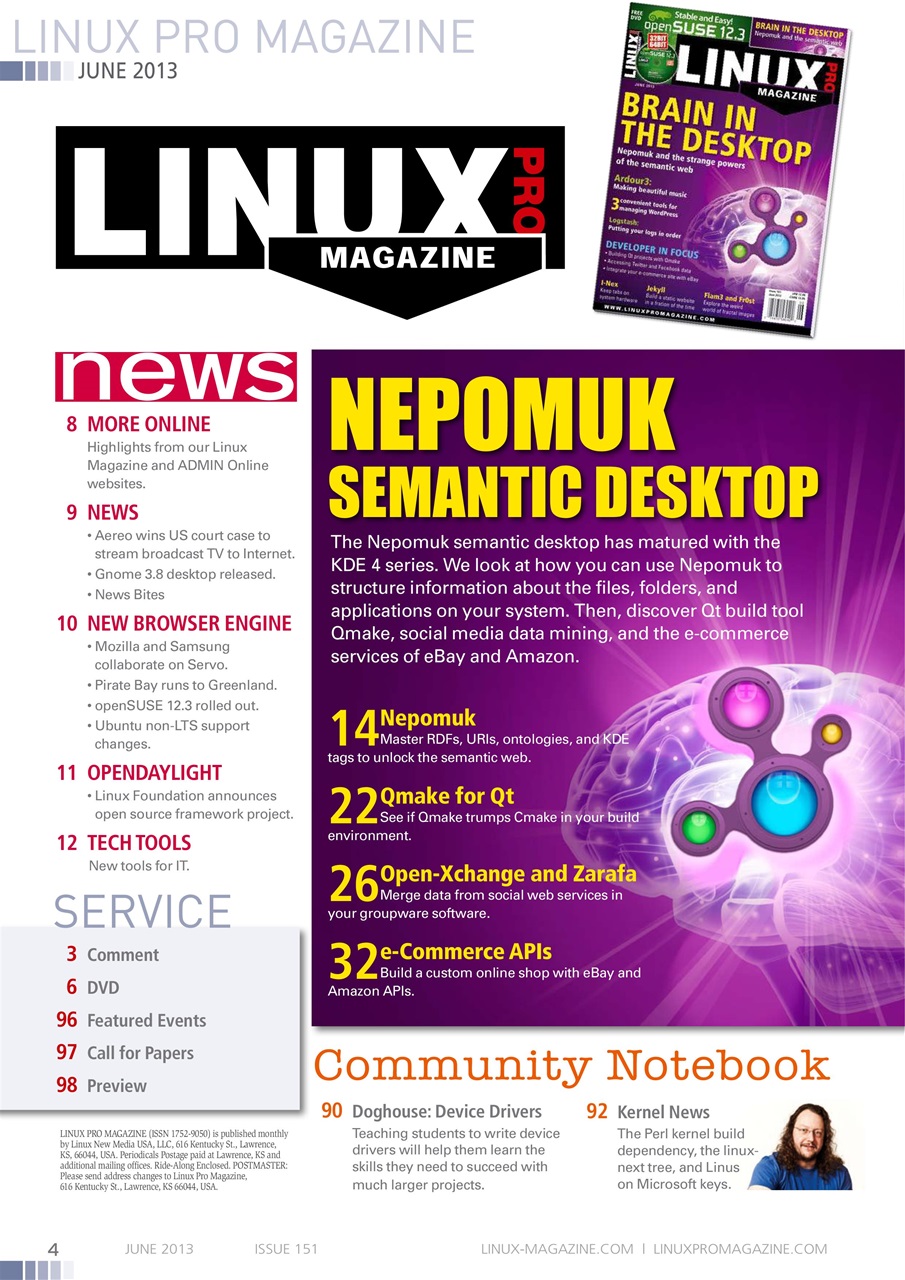 Linux Magazine Preview Pages