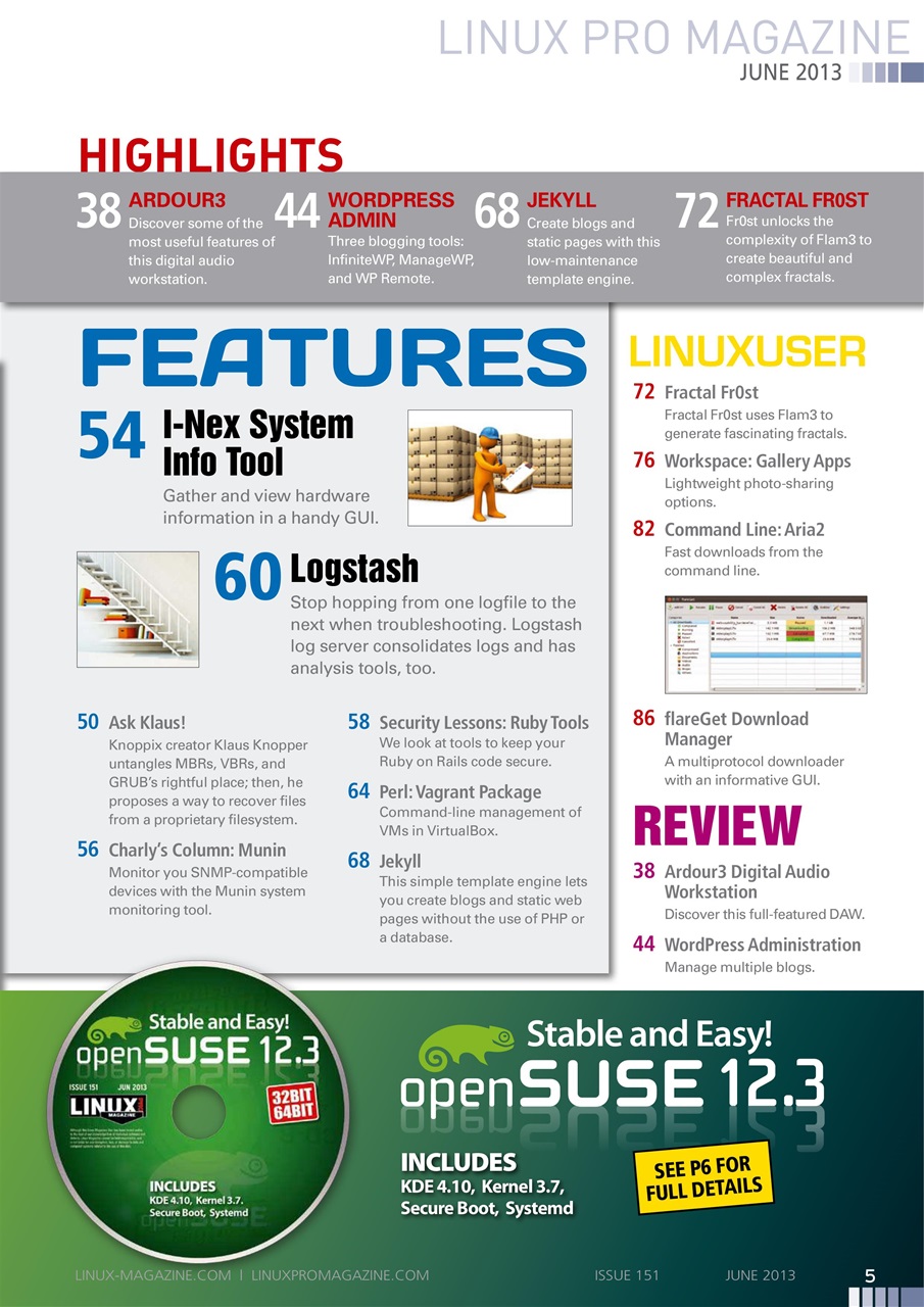 Linux Magazine Preview Pages
