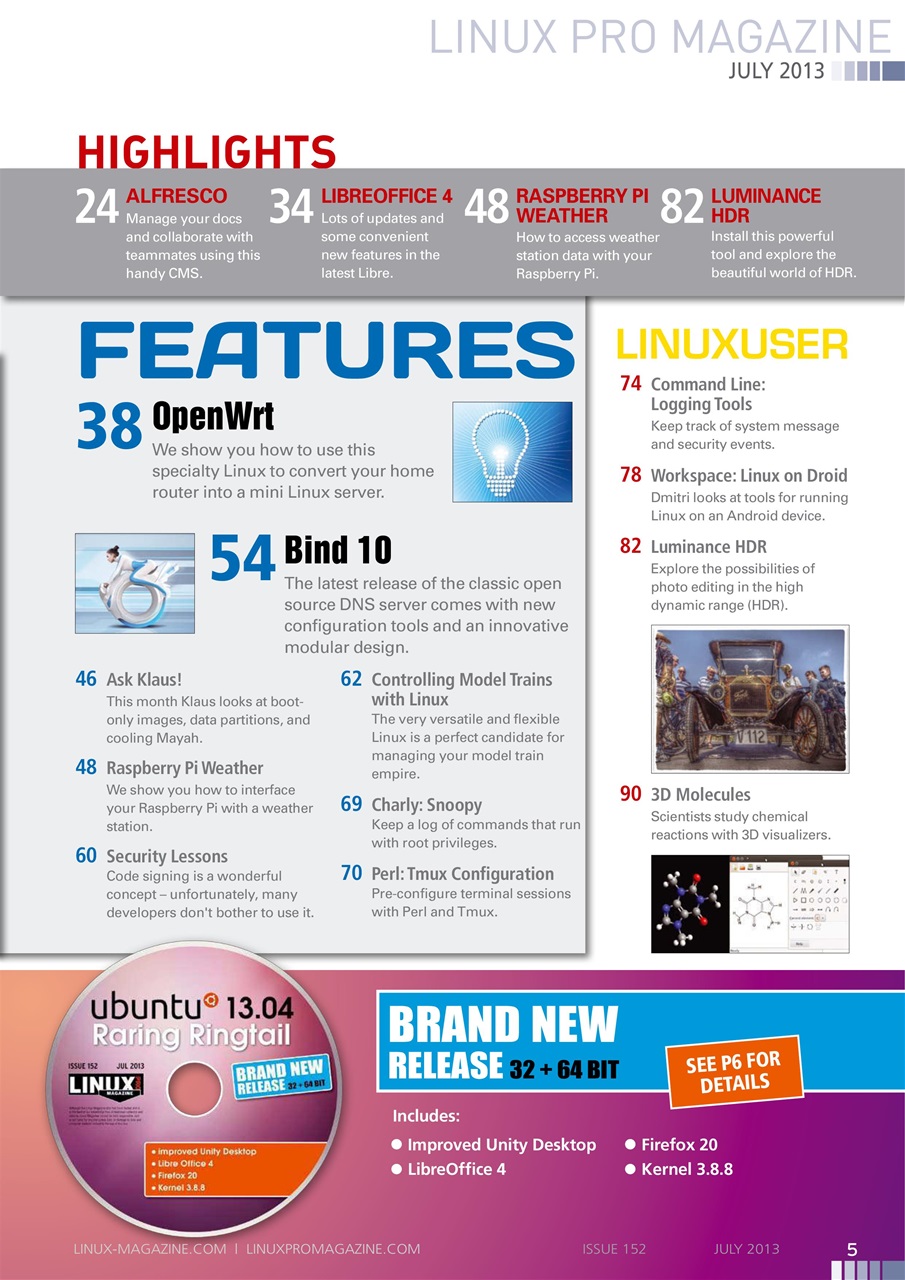 Linux Magazine Preview Pages