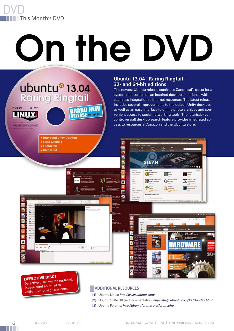 Linux Magazine Preview Pages