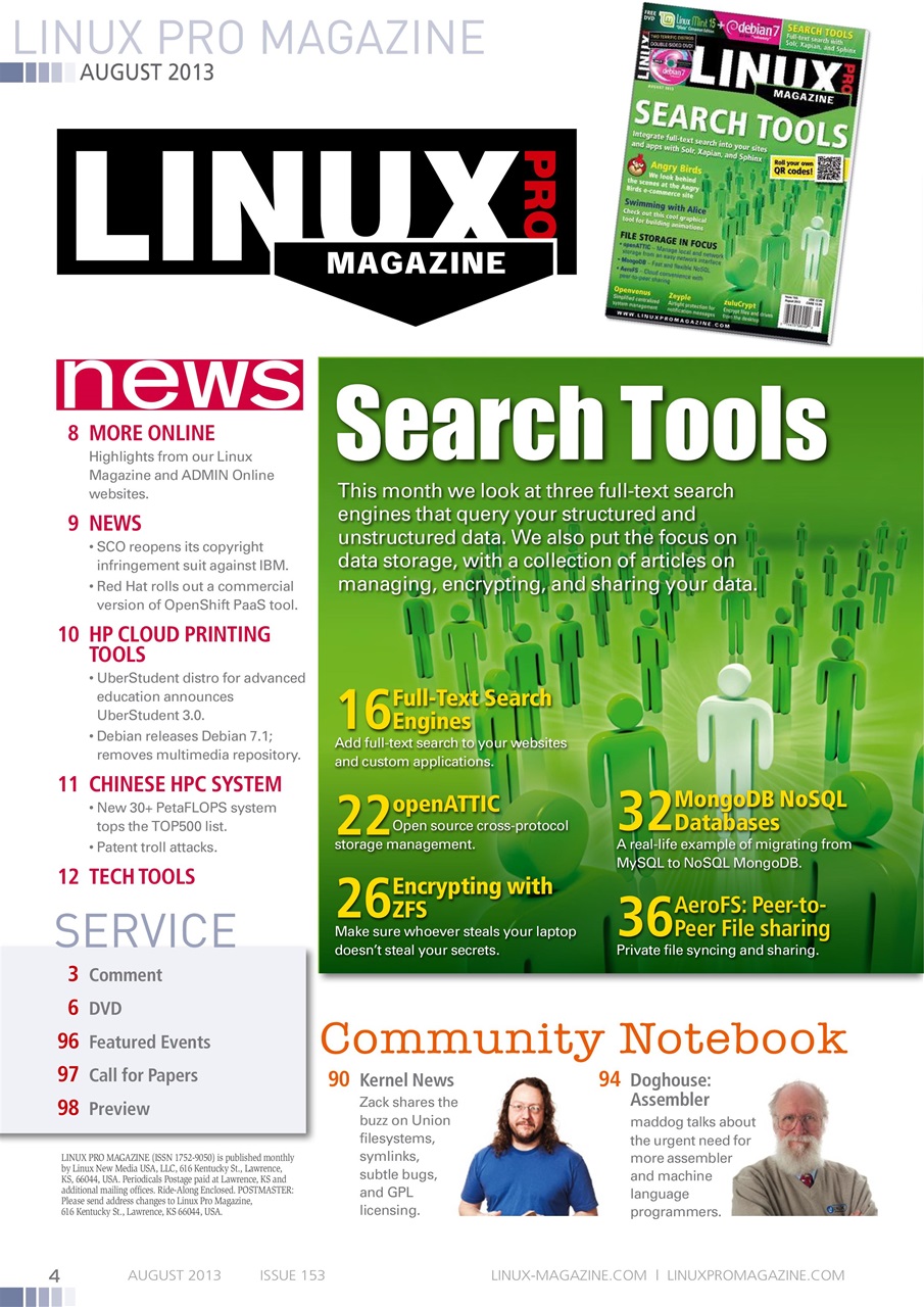 Linux Magazine Preview Pages
