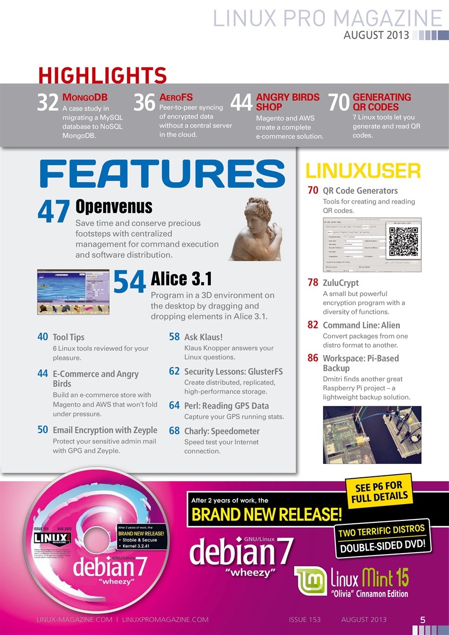 Linux Magazine Preview Pages