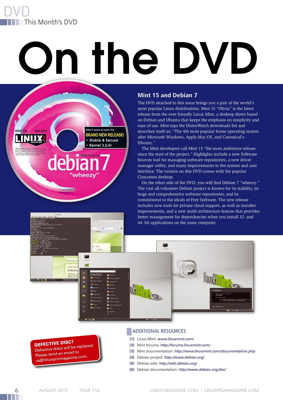 Linux Magazine Preview Pages