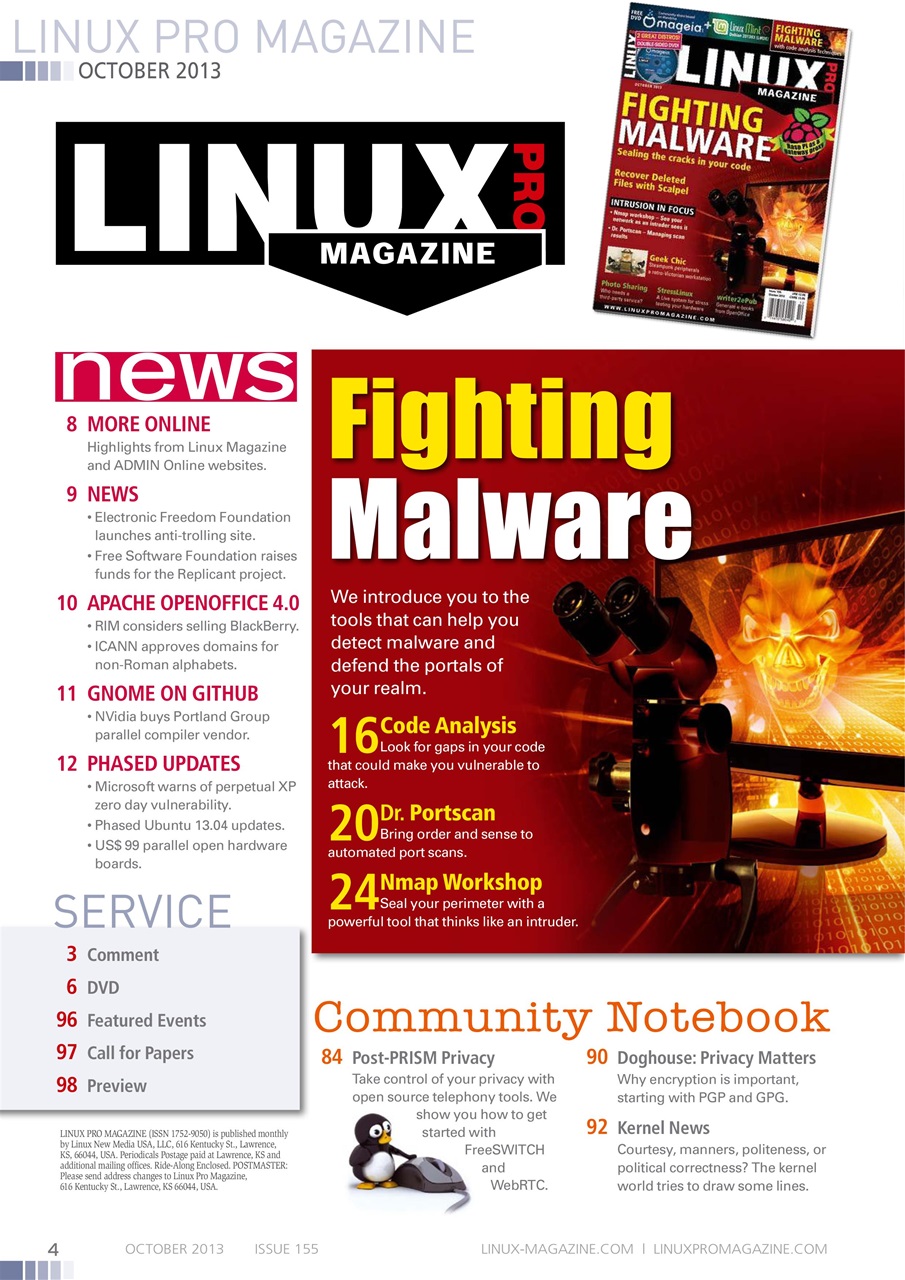 Linux Magazine Preview Pages