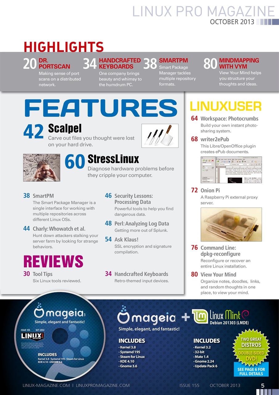 Linux Magazine Preview Pages