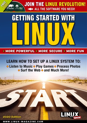 Linux Magazine issue Getting started with Linux