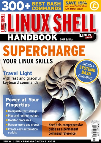 Linux Magazine issue Linux Shell Handbook