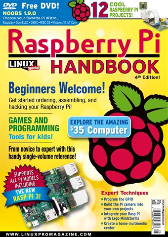 Linux Magazine issue Raspberry Pi Handbook