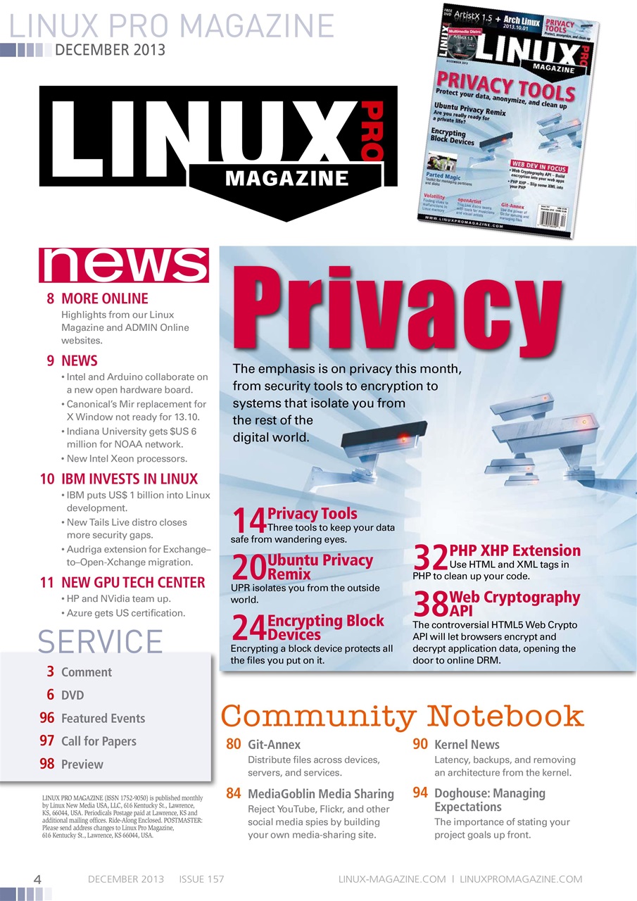 Linux Magazine Preview Pages