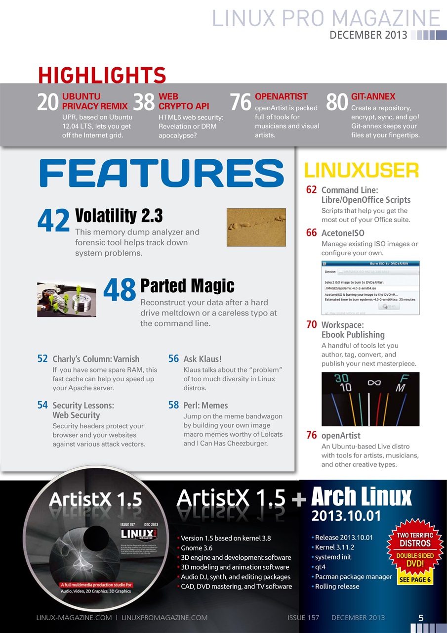 Linux Magazine Preview Pages