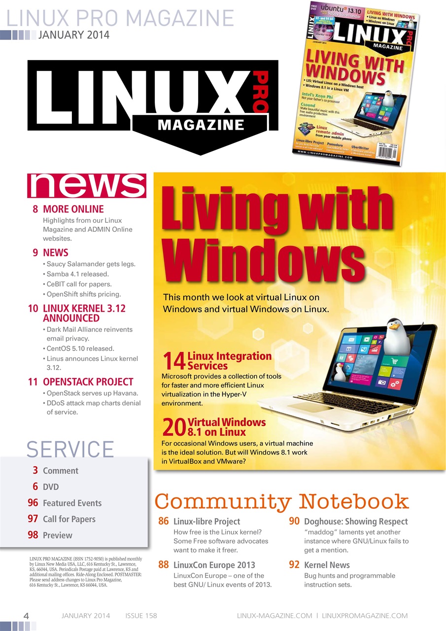 Linux Magazine Preview Pages