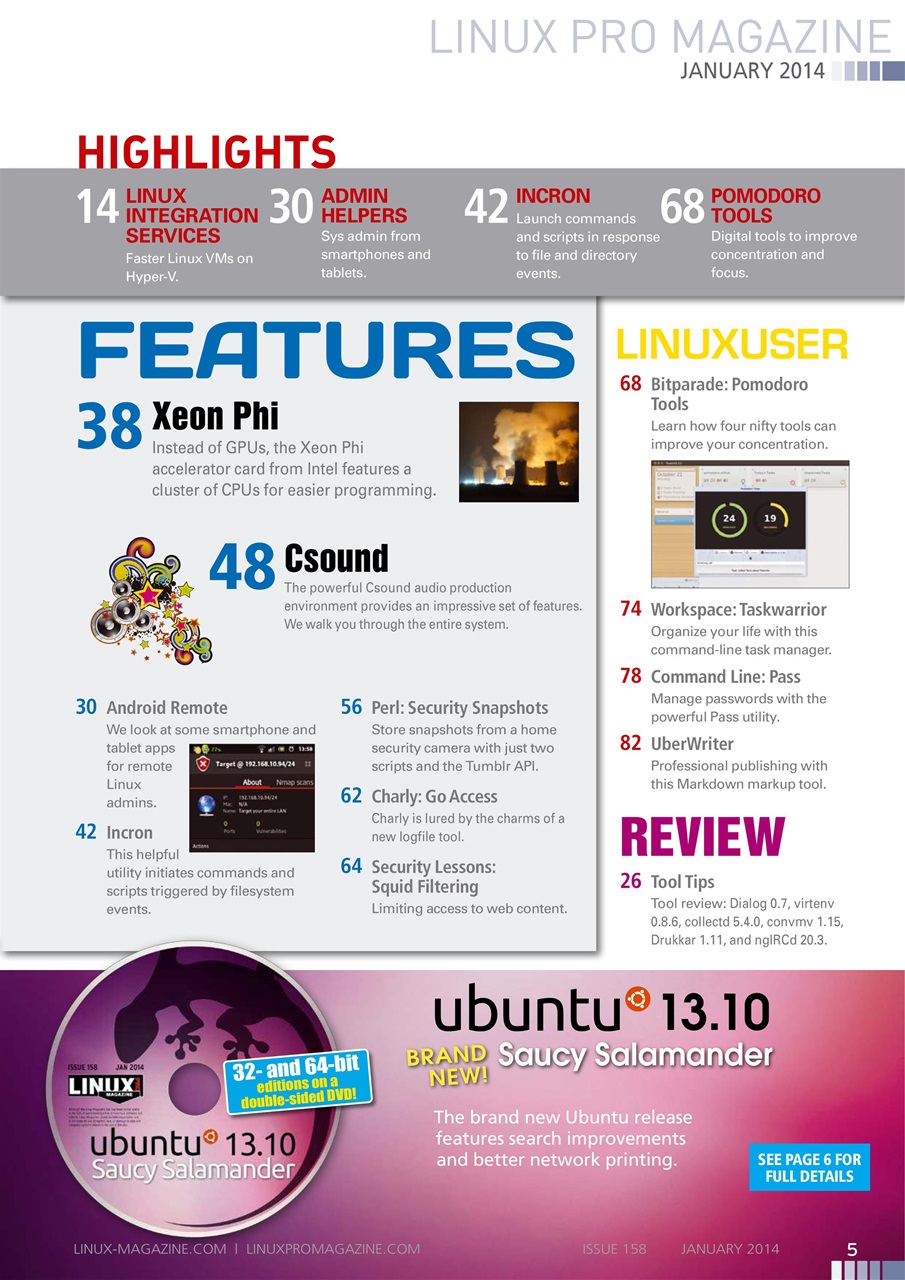 Linux Magazine Preview Pages