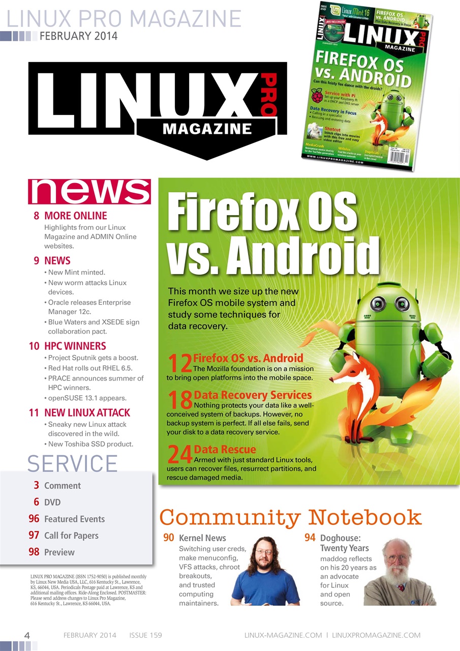 Linux Magazine Preview Pages