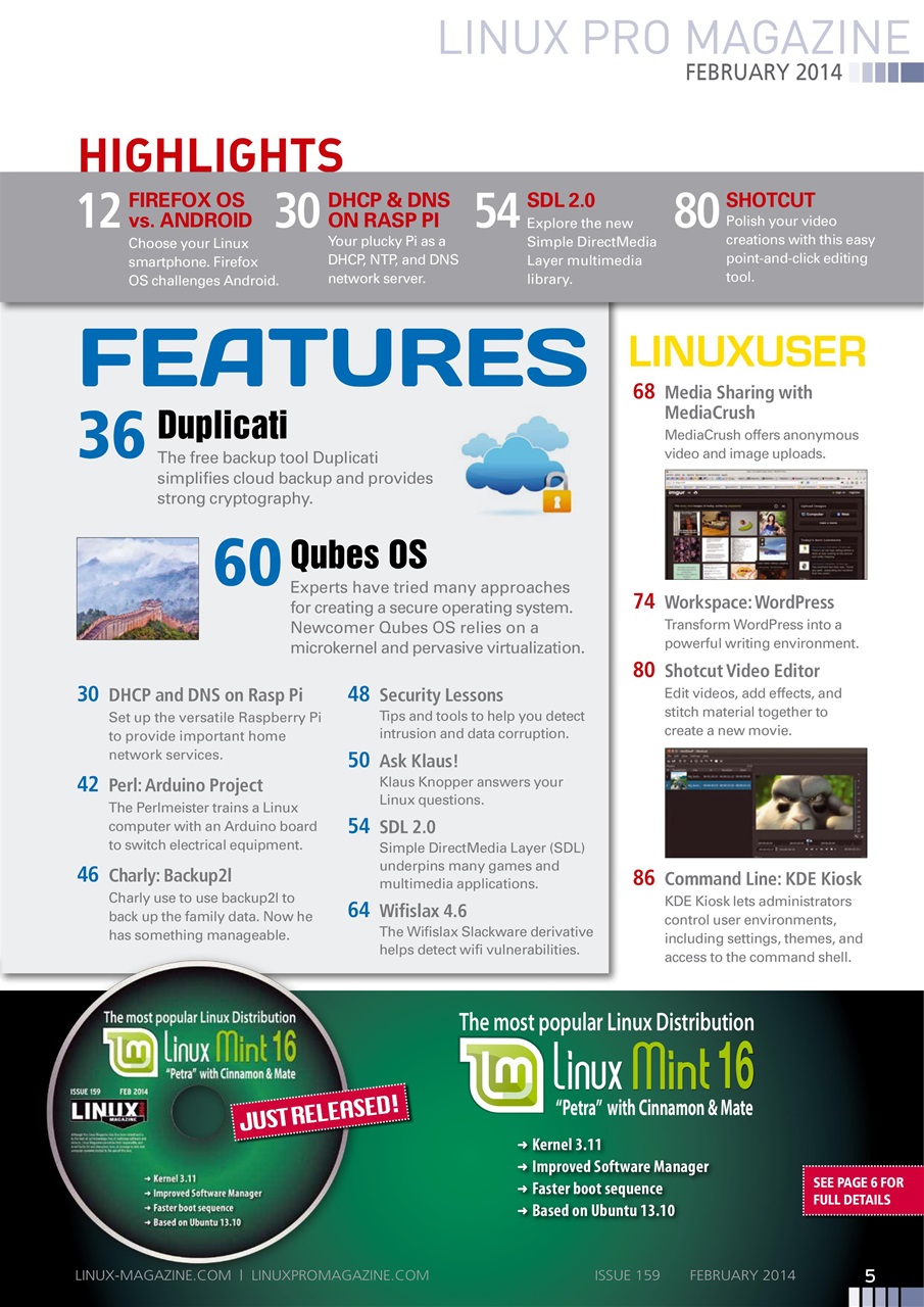 Linux Magazine Preview Pages