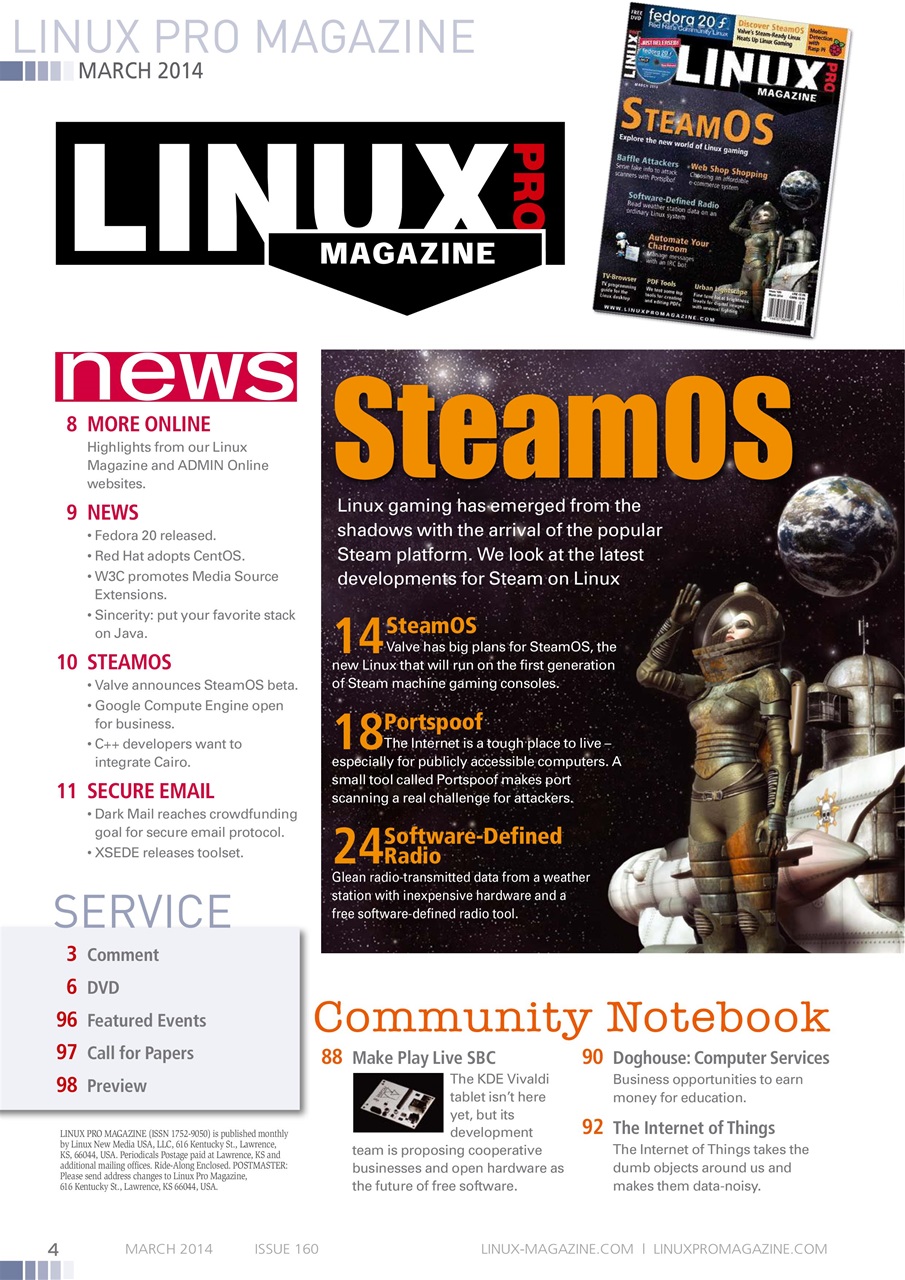 Linux Magazine Preview Pages