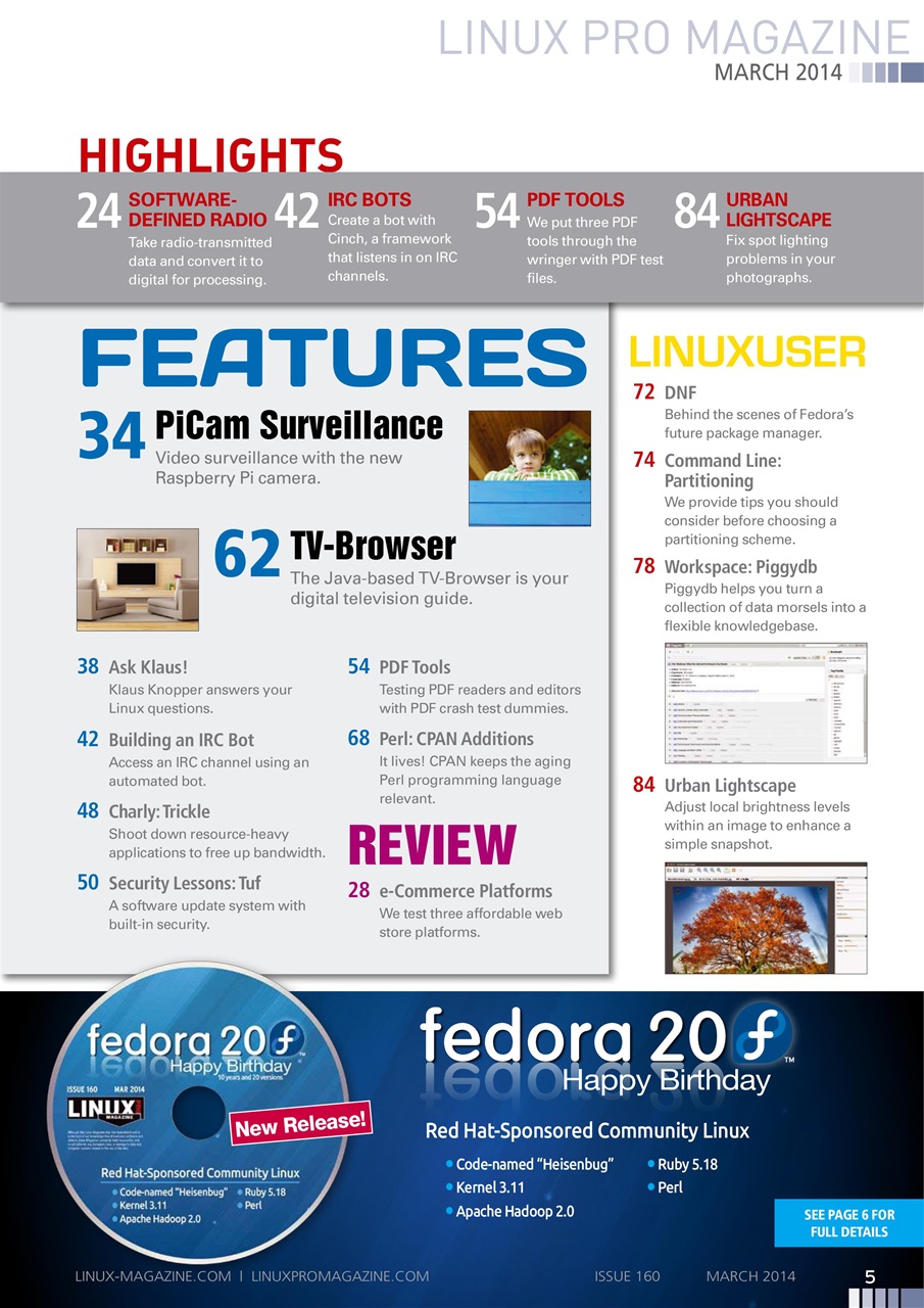 Linux Magazine Preview Pages
