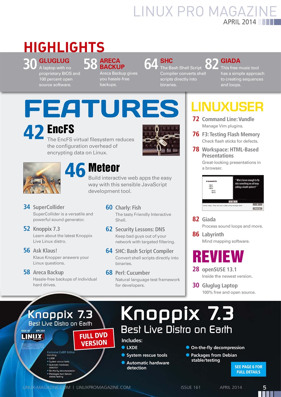 Linux Magazine Preview Pages