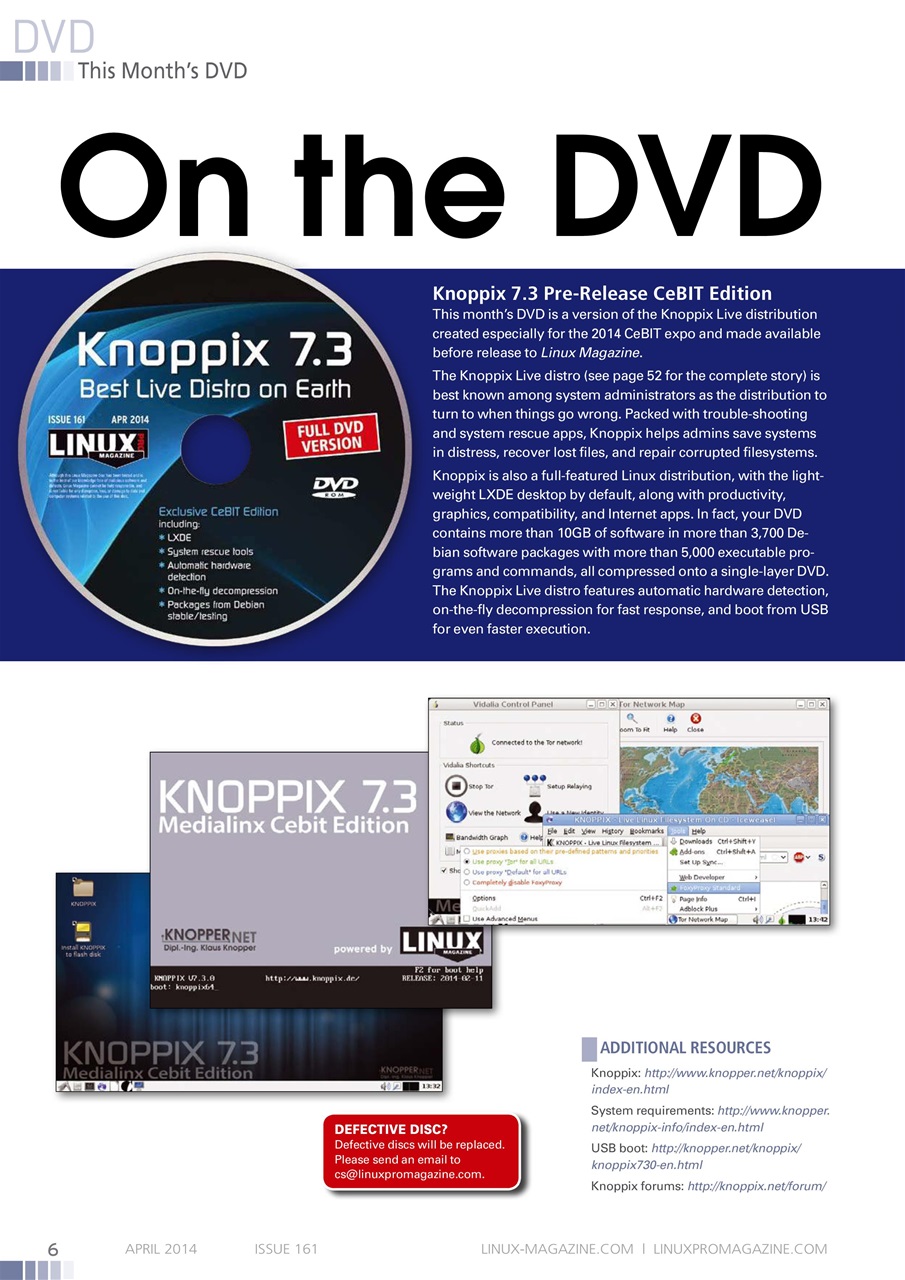 Linux Magazine Preview Pages