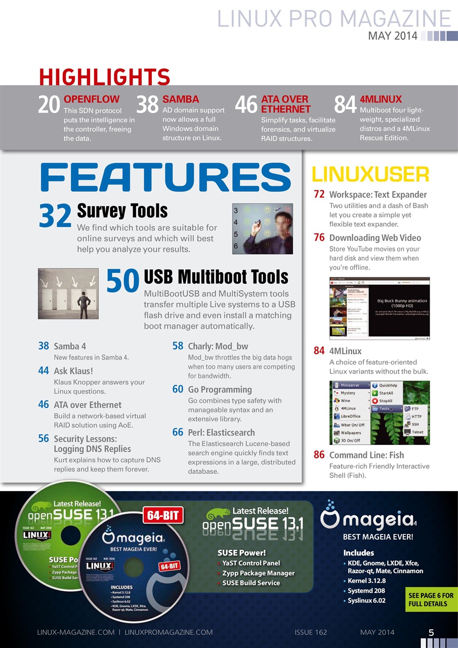 Linux Magazine Preview Pages