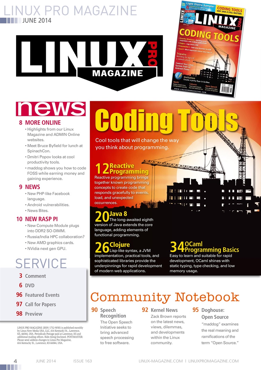 Linux Magazine Preview Pages